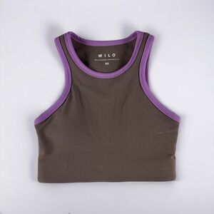 WILO colorblock sports bra
